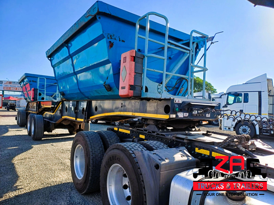 2021 AFRIT 18 CUBE SIDE TIPPER TRAILER #53383